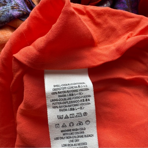 Free People Floral Maxi Dress Spaghetti Strap Backless Long Swing Dress Size 6 - Picture 10 of 12